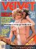 Adult magazine Velvet September 1985